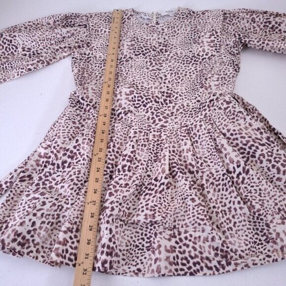 SEA New York Calla Leopard Belted Mini Dress Size 2 - Picture 4 of 8